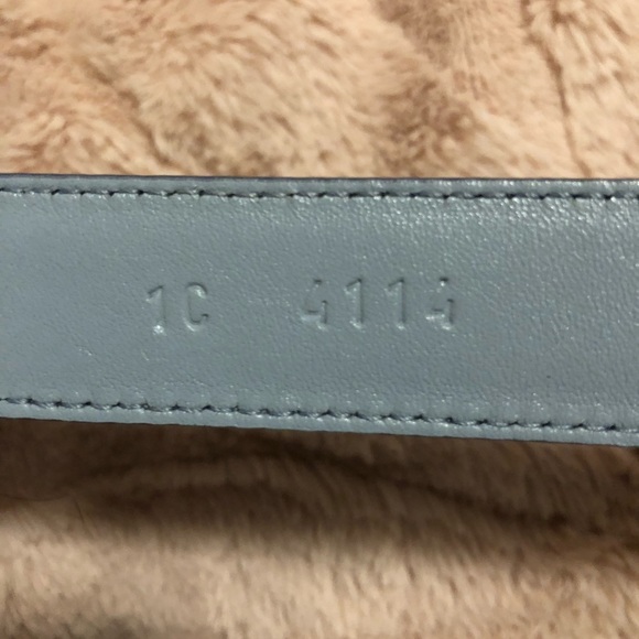 Prada Saffiano Leather Buckle Belt